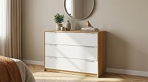 Comoda MatroLuxe Aura №1 Stejar Craft Auriu (Maro)