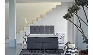 Saltea Trendy Diamond 160x200cm Alb/Gri