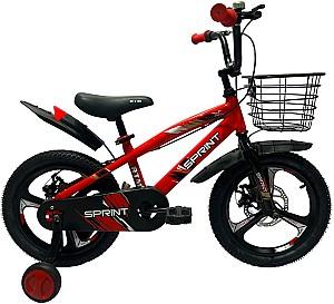 Bicicleta copii CAIDER Sprint Red 16' (36448)