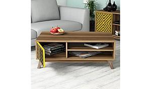 Living Trendy Inci 160x35x56.2cm Nuc (Maro)/Galben