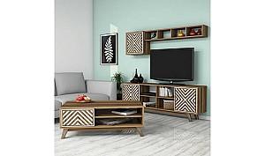 Living Trendy Inci 160x35x56.2cm Nuc (Maro)/Alb