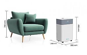 Dezumidificator de aer AlecoAir D20 FABRIC