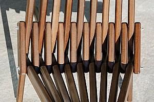 Scaun terasa Kentucky Garden Elite Stejar Artisan (Maro)