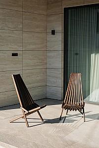 Scaun terasa Kentucky Garden Elite Stejar Artisan (Maro)