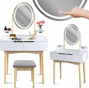 Masa de machiaj Jumi CM-920576 Alb