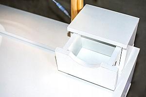 Masa de machiaj Jumi CM-920576 Alb