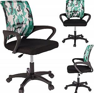 Fotoliu de birou Jumi SMART Negru/Verde