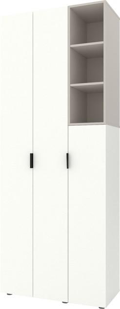 Dulap Nex Home A003R Alb/Cashmere (Bej)