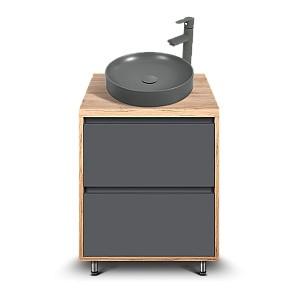 Dulap sub lavoar Aquatoria 57.03 Spirit 600x500 N (36)/Naomi 455x455