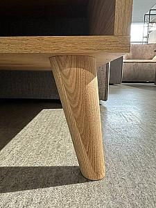 Masuta de cafea, reviste MatroLuxe №1 Baroque Ristretto Stejar (Maro)/Alb Alaska