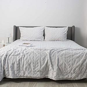 Cuvertura Welpy Soft Angora 240x260 Light Grey