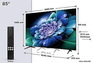 Televizor TCL MiniLed Smart 85C69K