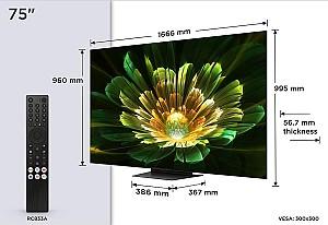 Televizor TCL MiniLed Smart 75C79K
