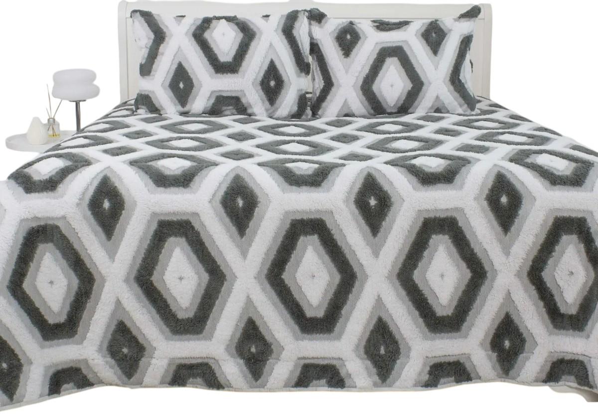 Cuvertura TEP BOHO 220x240 Light Grey