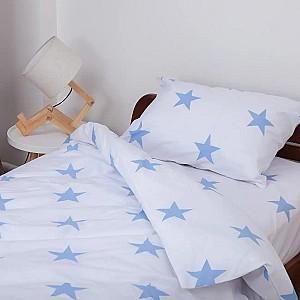 Lenjerie de pat Relaxe Home Soft Dreams 145x210 Stars Blue
