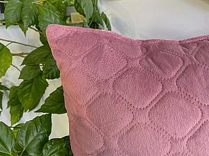 Perna Relaxe Home Velure 40x40 Rose