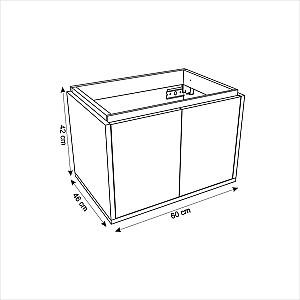 Dulap sub lavoar Aquatoria 10.02 Tera 600x460
