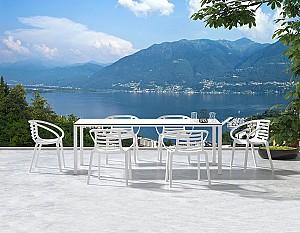 Scaun terasa Papatya Mambo White