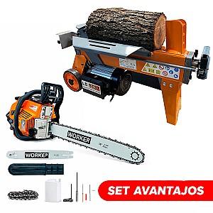 Despicator de lemne TECHNOWORKER LS 5T37 + DB5802 PRO