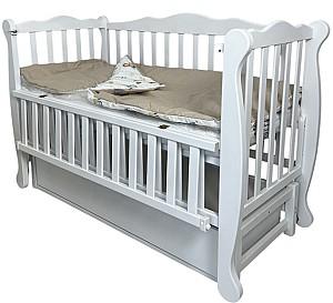 Patut copii Goydalka PREMIUM LONGITUDINAL (1В311-1) White