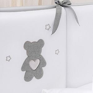 Lenjerie de pat Perina Teddy Love (TL6-01.13) Gri-măsliniu