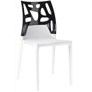 Scaun Papatya Ego-Rock Black/White