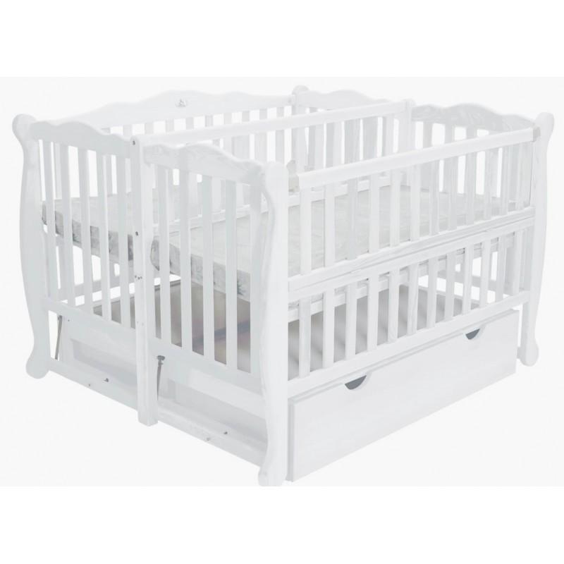 Patut copii Goydalka DUO (1B330-1) Alb