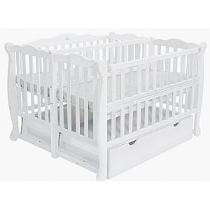 Patut copii Goydalka DUO (1B330-1) Alb