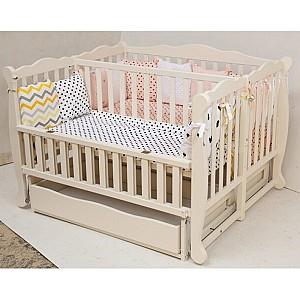 Patut copii Goydalka DUO (1B330-1) Alb