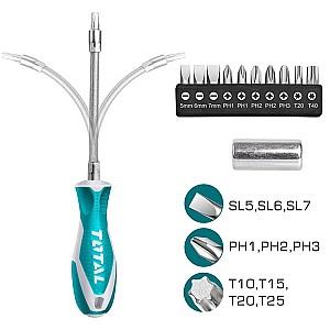 Set de surubelnite Total THT250FL1206