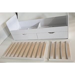 Patut copii Eucalyptus Larry Premium Transformer (DS-1001) White