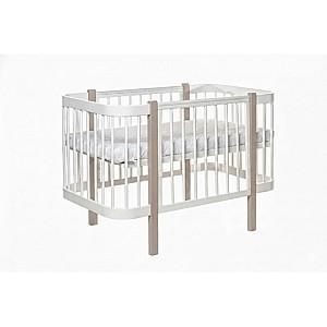 Patut copii Eucalyptus Karol Premium (DS-9051) Alb/Cappuccino