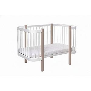 Patut copii Eucalyptus Karol Premium (DS-9051) Alb/Cappuccino