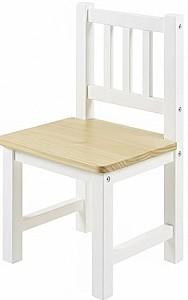 Scaun pentru copii Eucalyptus Karol (DS2-S03) Alb/Natural