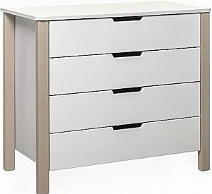 Comoda copii Eucalyptus Karol90 (DSK-K05) Alb/Cappucino