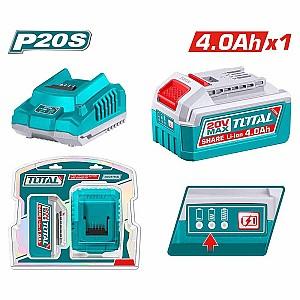 Incarcator pentru scule electrice Total TFBCPK1012