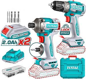 Set de scule electrice Total TCKLI 20272