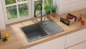 Chiuveta de bucatarie ULGRAN U-400 Dark Grey