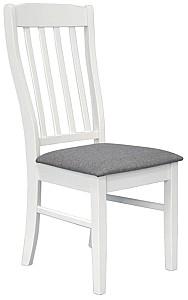 Set de masa si scaune Evelin HV-27V White + 4 scaune Wenyi White / NV-10WP Grey