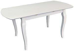 Set de masa si scaune Evelin HV-29V White + 6 scaune DEPPA R White/NV-10WP Grey(Gri)