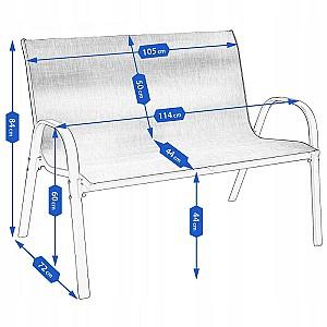 Set mobila de gradina Nex OM-967984