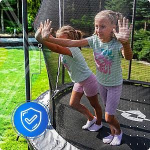 Trambulina Thunder INSIDE ELITE 6FT Black