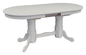 Set de masa si scaune Evelin HV-31N White + 8 scaune DEPPA R White/NV-10WP Grey