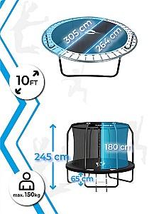 Trambulina Thunder INSIDE ELITE 10FT