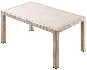 Masa de gradina Heniver Rattan 70x120 Cappuccino
