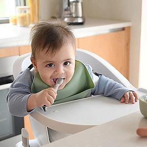 Set de tacimuri Beaba Sage Green/Velvet Grey (B913578)