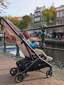 Carucior de plimbare Bugaboo Butterfly 2 Black/Desert Taupe