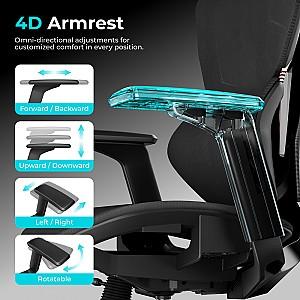 Fotoliu gaming Lumivida CH09-8