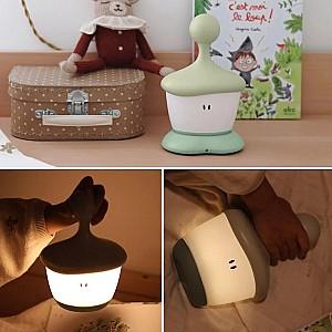 Lampa de noapte Beaba Pixie Stick Sage Green (B930355)