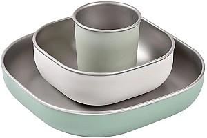 Set de vesela Beaba Sage Green (B913583)